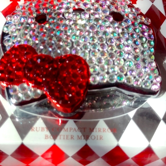 Hello Kitty Swarovski Crystal Studded Pave NWT - Picture 9 of 12